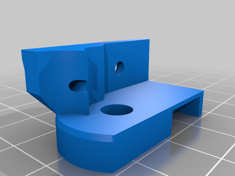 MK8 Print Head extension for TPU filament