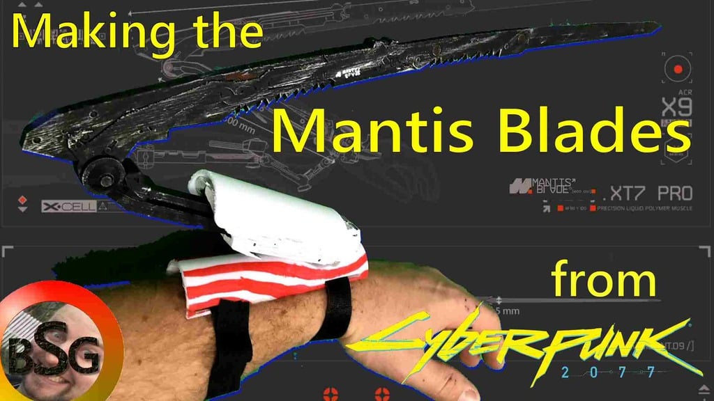 Mantis Blades from Cyberpunk 2077