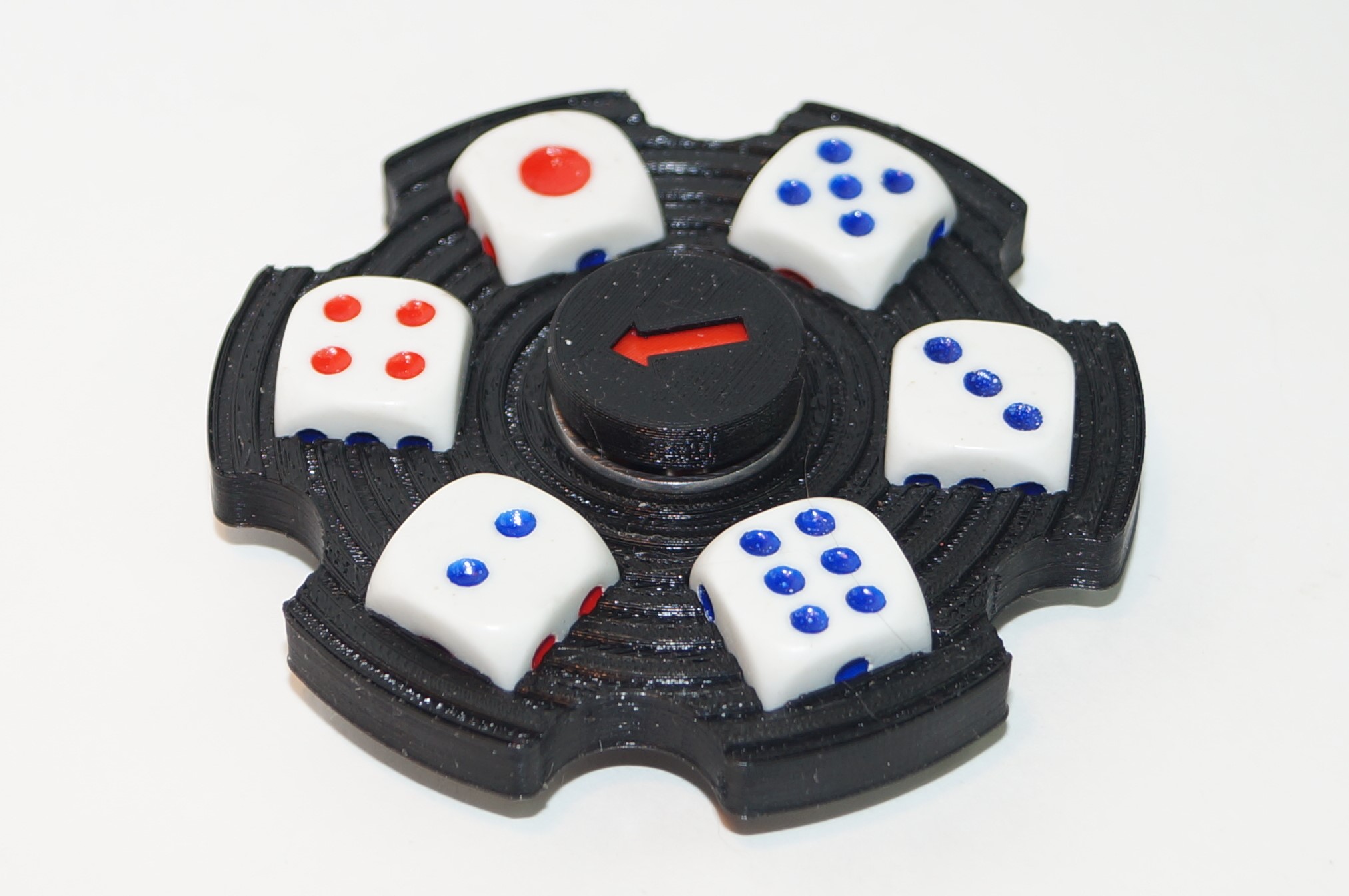 Hand spinner random number generator