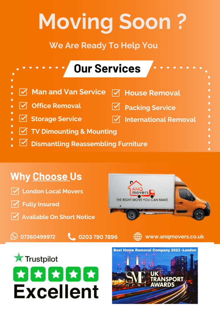 Movers in London - AnQ Movers