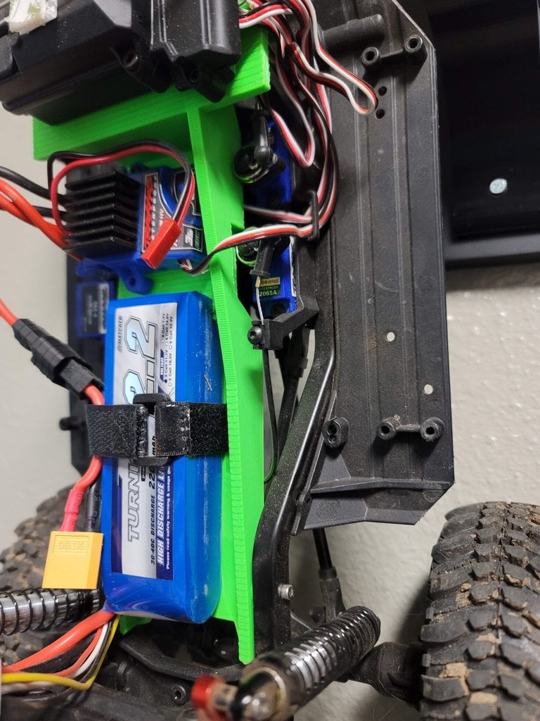 TRX4 Low CG Battery Tray with receiver/esc mount