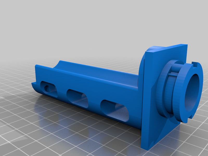 Ender 3 Bearing Spool Roller Remix with stock nut and bearing caps