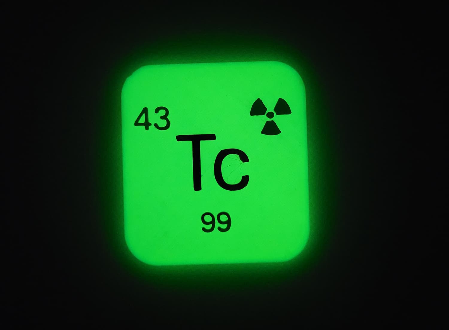 Technetium Element Plate