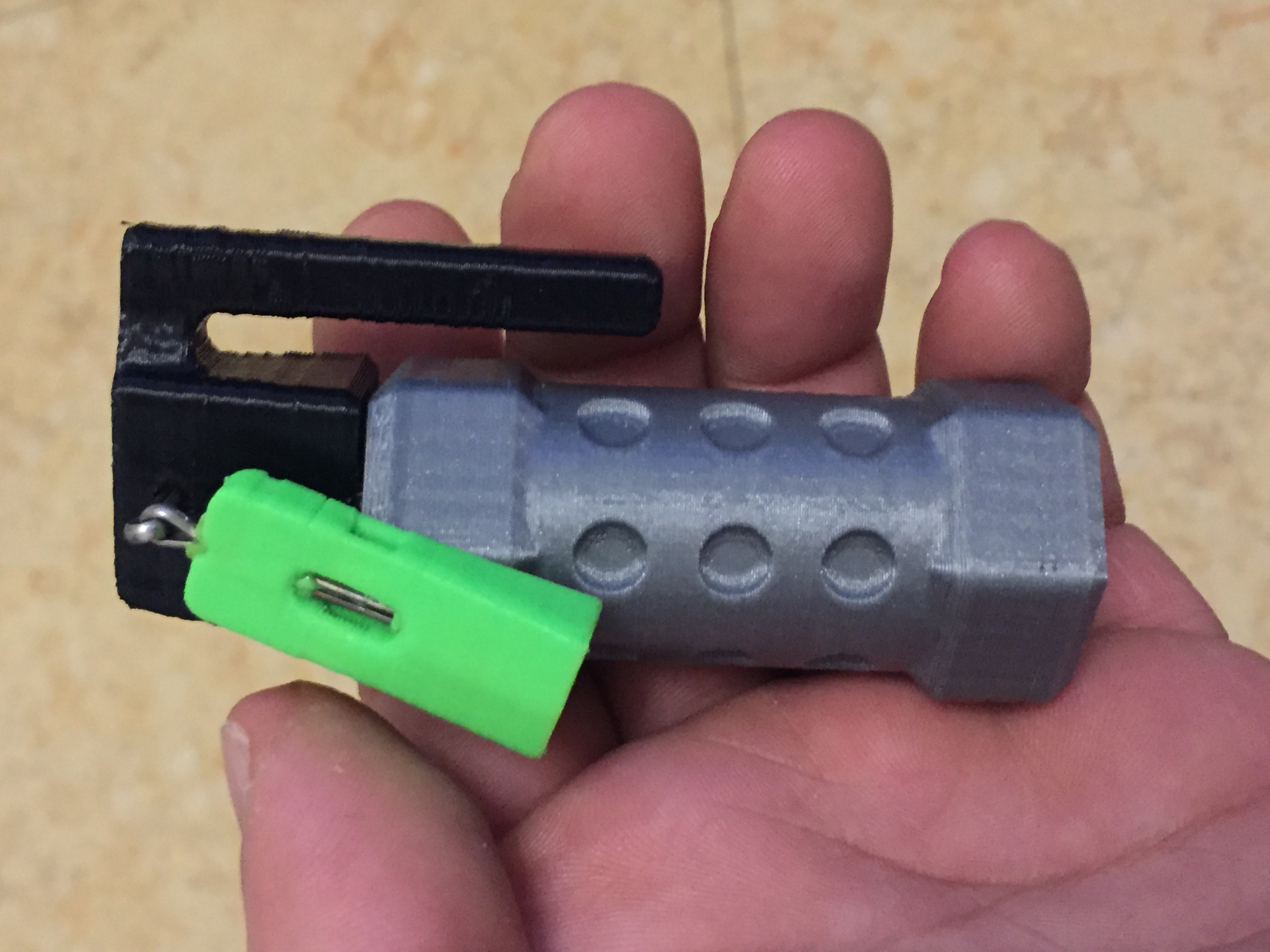 Flash Bang Grenade Storage Container