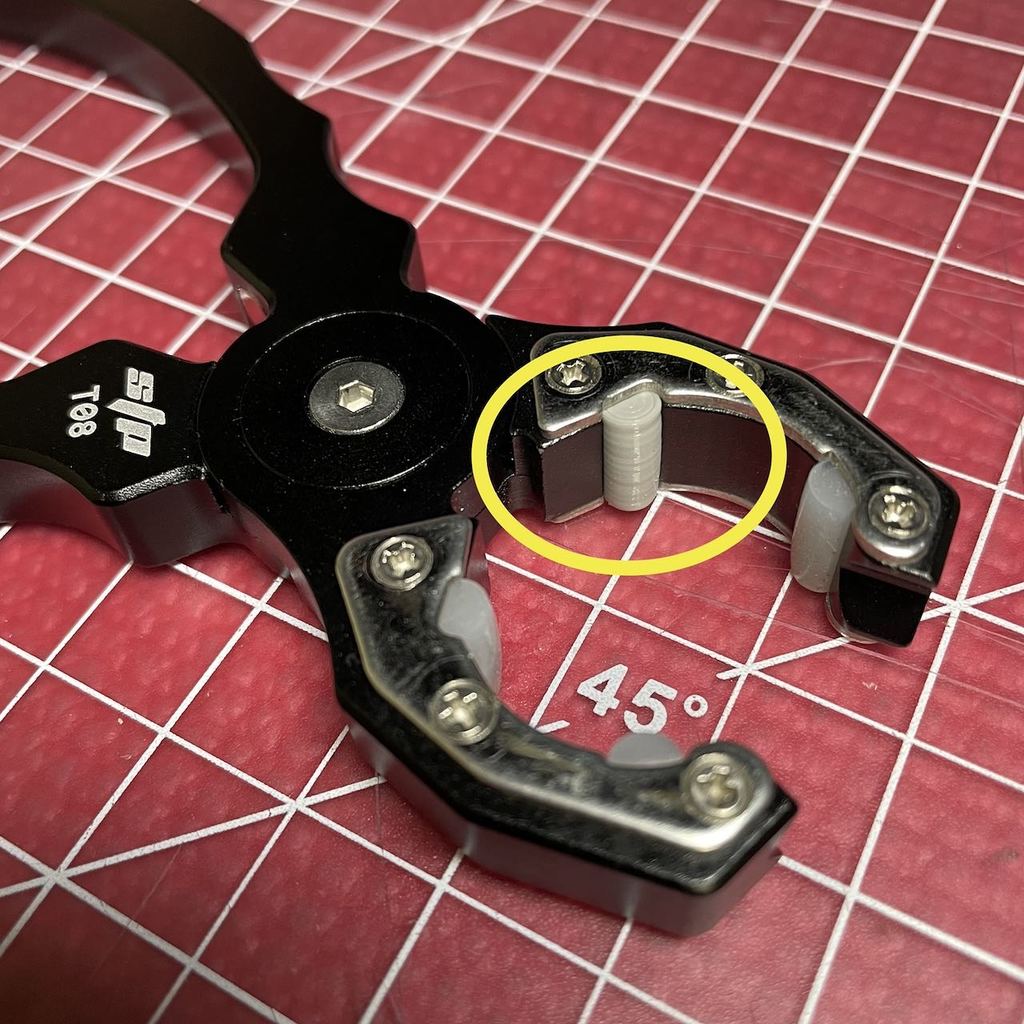 Replacement gummies for motor bell grip plier / prop change tool (STP T08)
