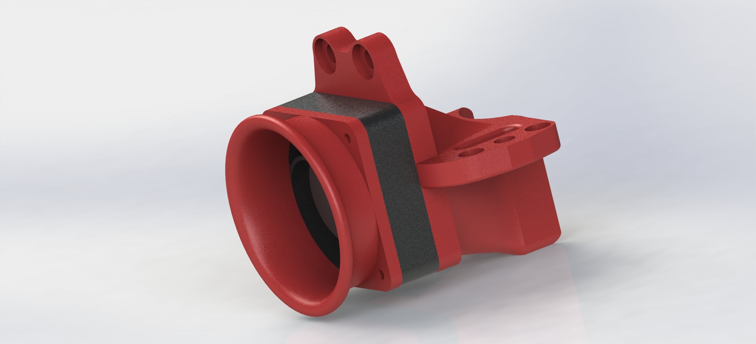 Tevo Black Widow Fan Duct  with BL Touch Mount & Velocity Stack e3D v6 and Volcano