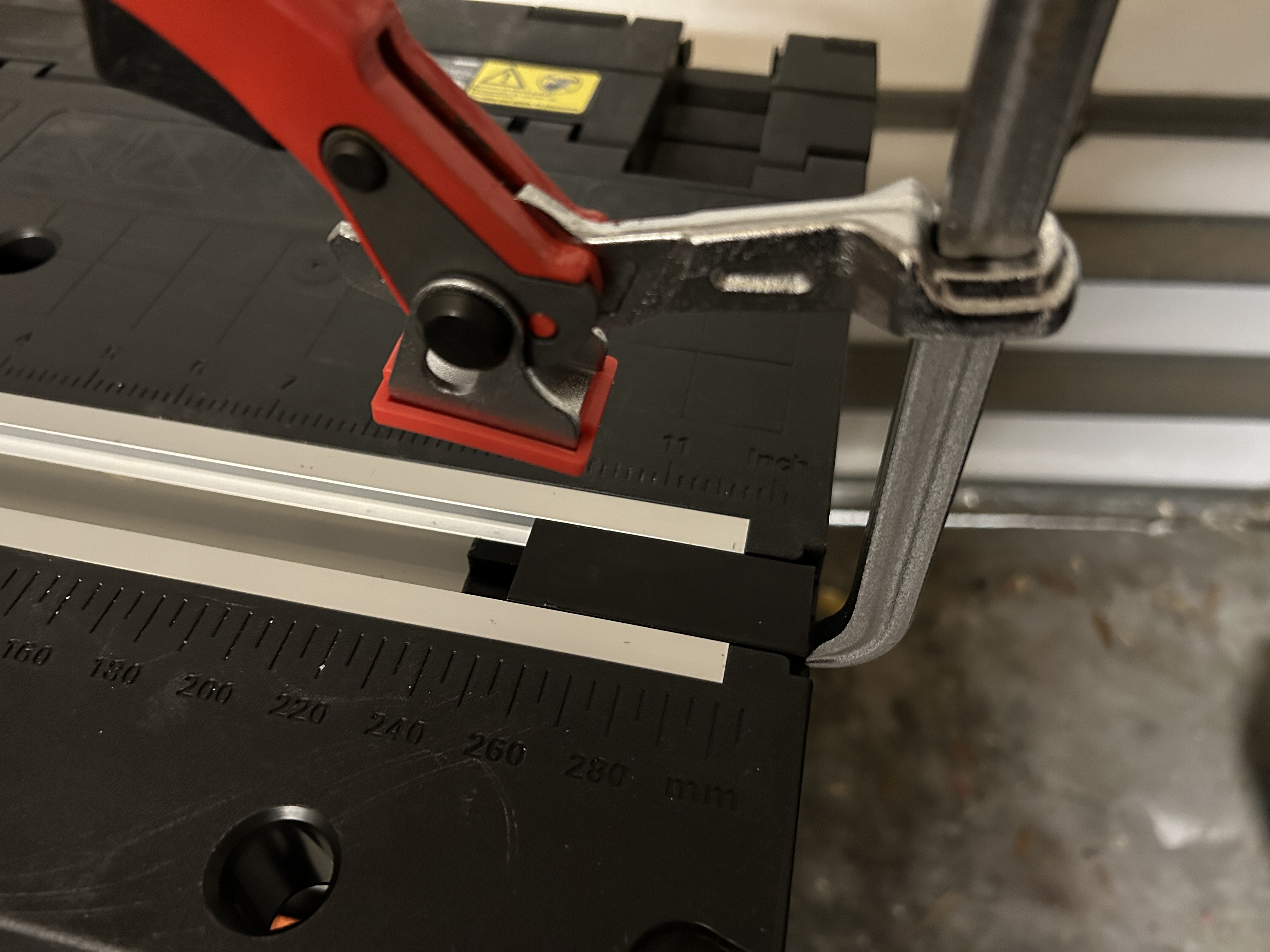 Ratcheting Table Clamp adapter for Worx Pegasus Work Table