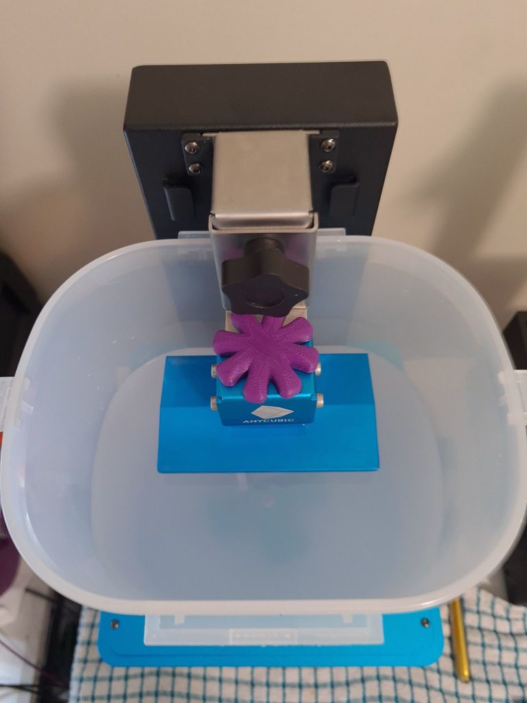ANYCUBIC Photon Zero to Wash and Cure Station Adapter