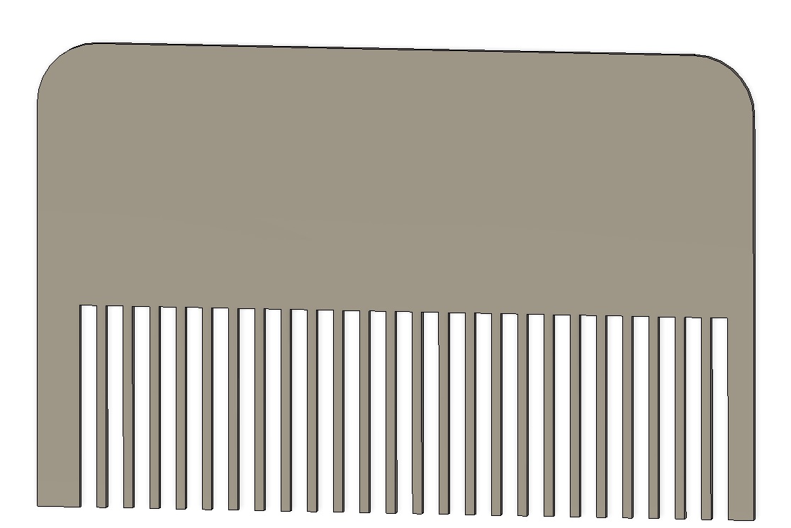 Wallet Comb