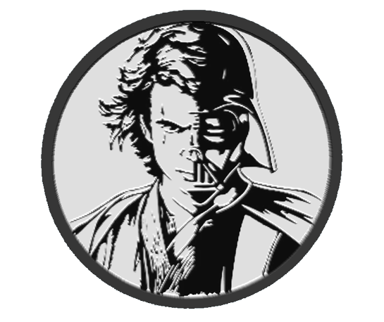 Anakin Skywalker coasters