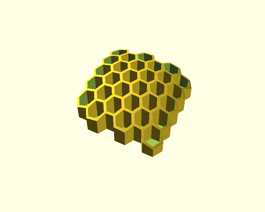 Honeycomb holder