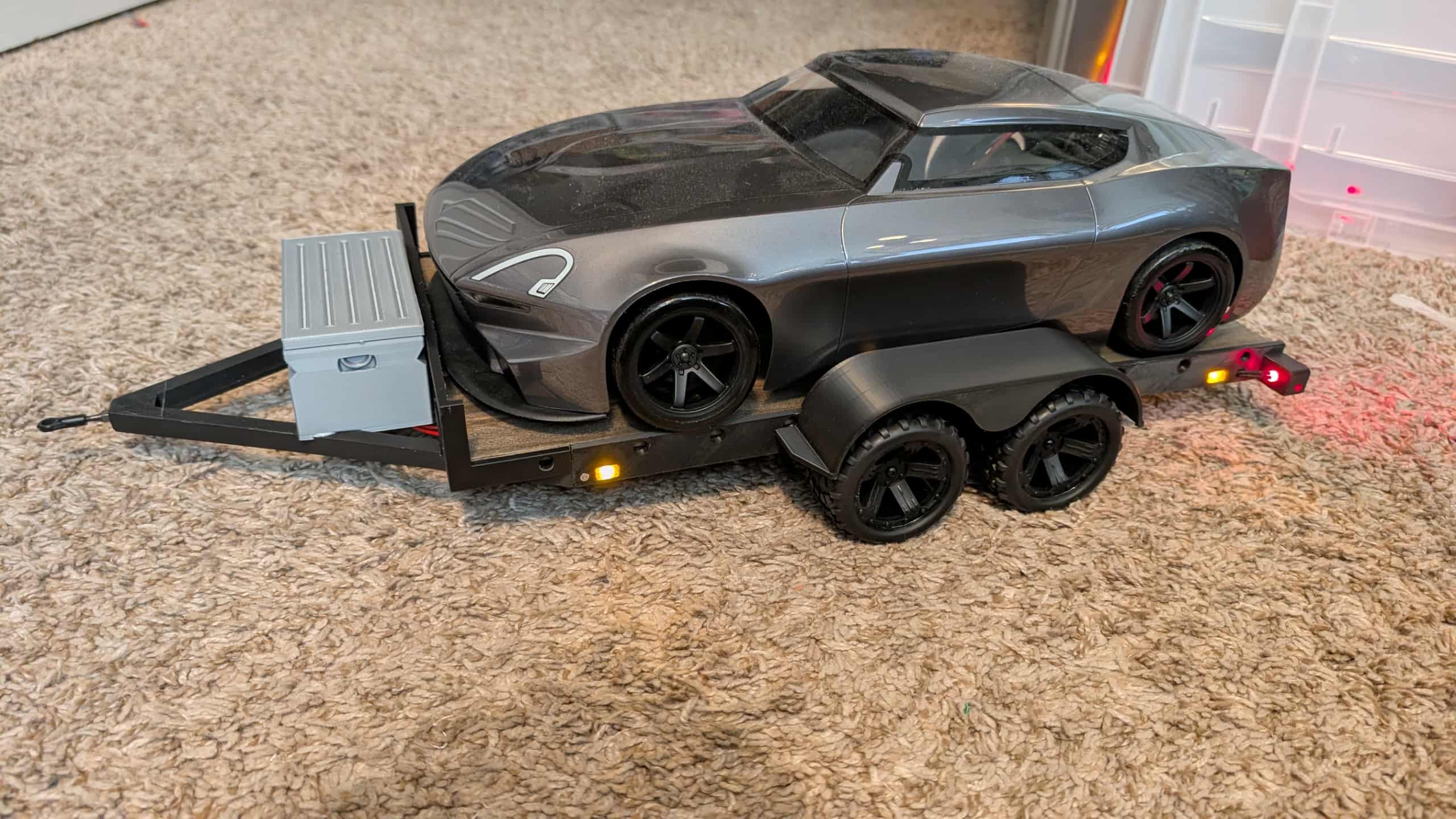 Extra parts for the RC trailer car hauler 1:10 by arctic_wings