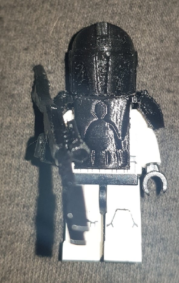 Mandalorian Lego compatible armour with jetpack