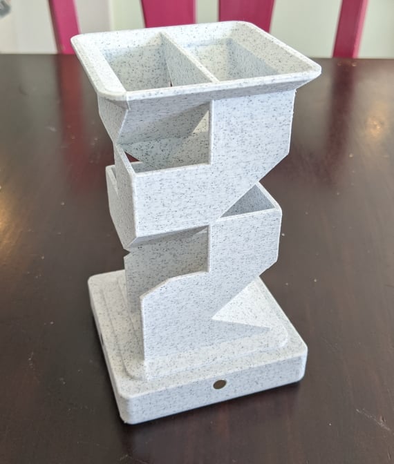 Dice Tower Module for Board Game Tile System