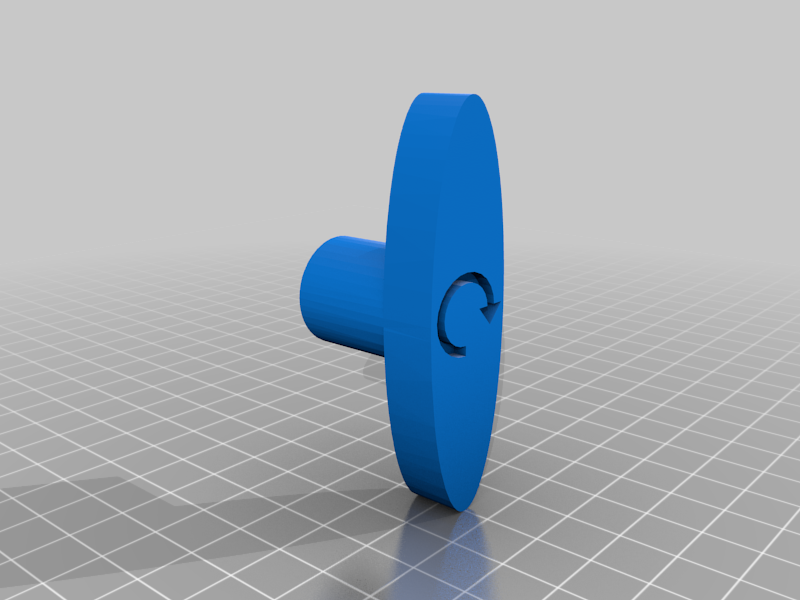Knob w/ Arrow for Mason Jar Candy Machine