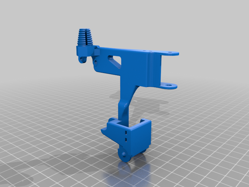 Ender3 Filament Guide On Extruder Chain Mount