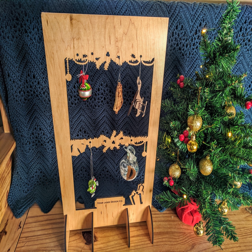 Laser Cut Ornament Display Stand