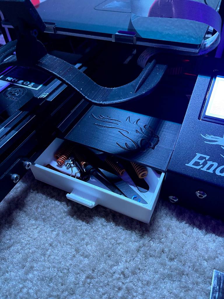 Ender 3 low profile drawer