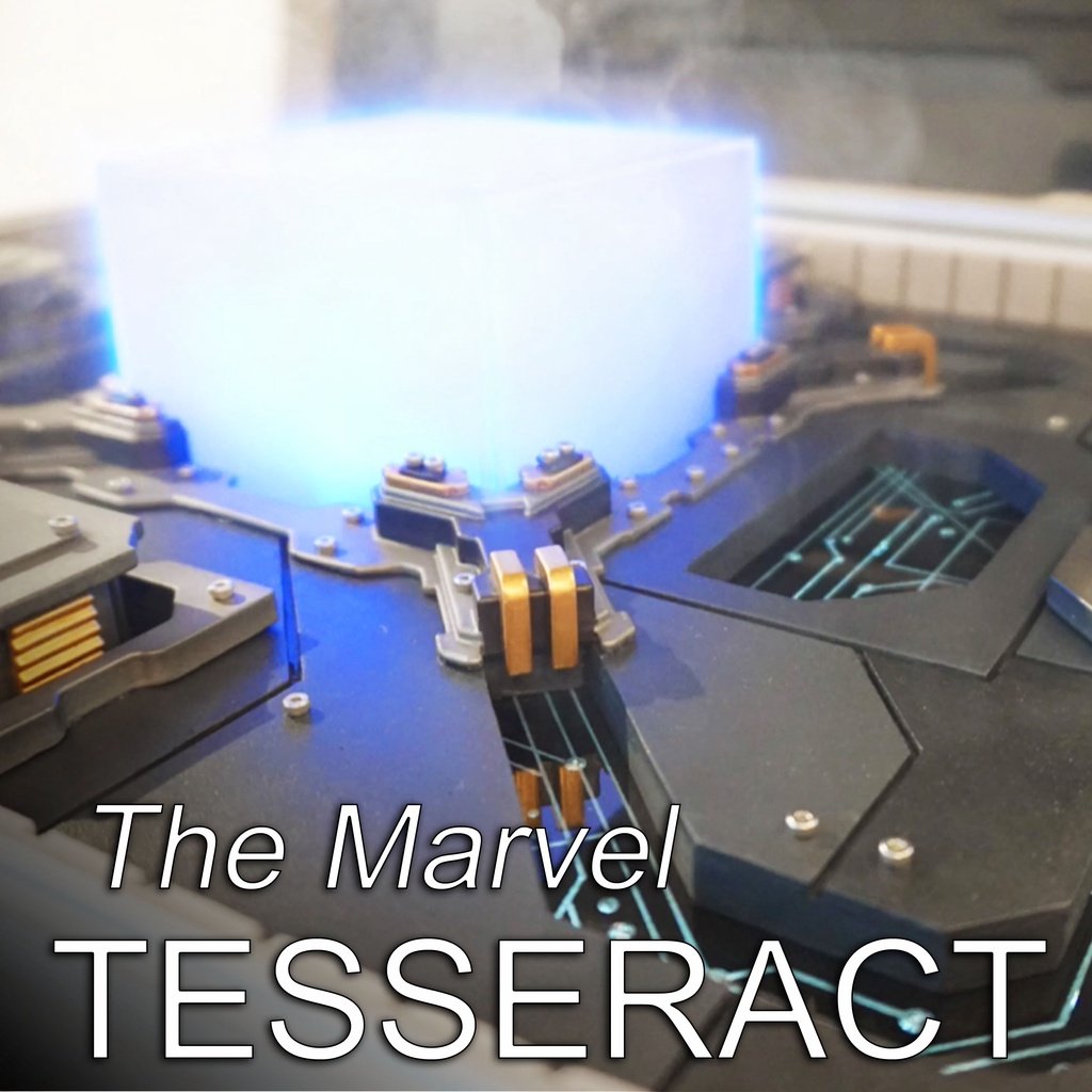 The Marvel "Tesseract" Cube from the Avengers movies