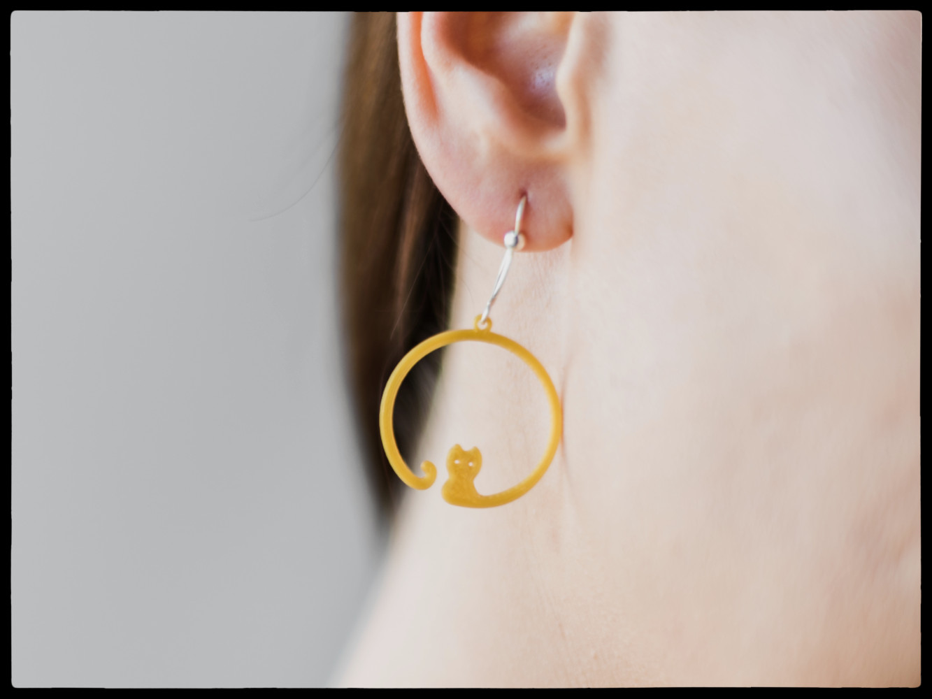 Cat ring / earring