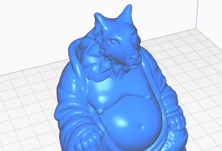 Wolf Buddha (Canine Collection)