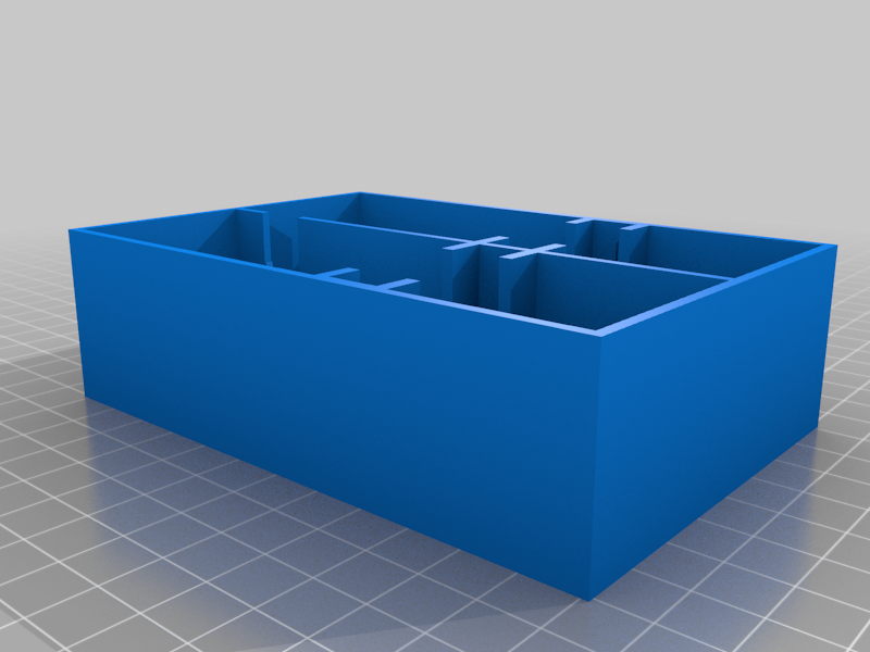 Reloading die box for 2 die set