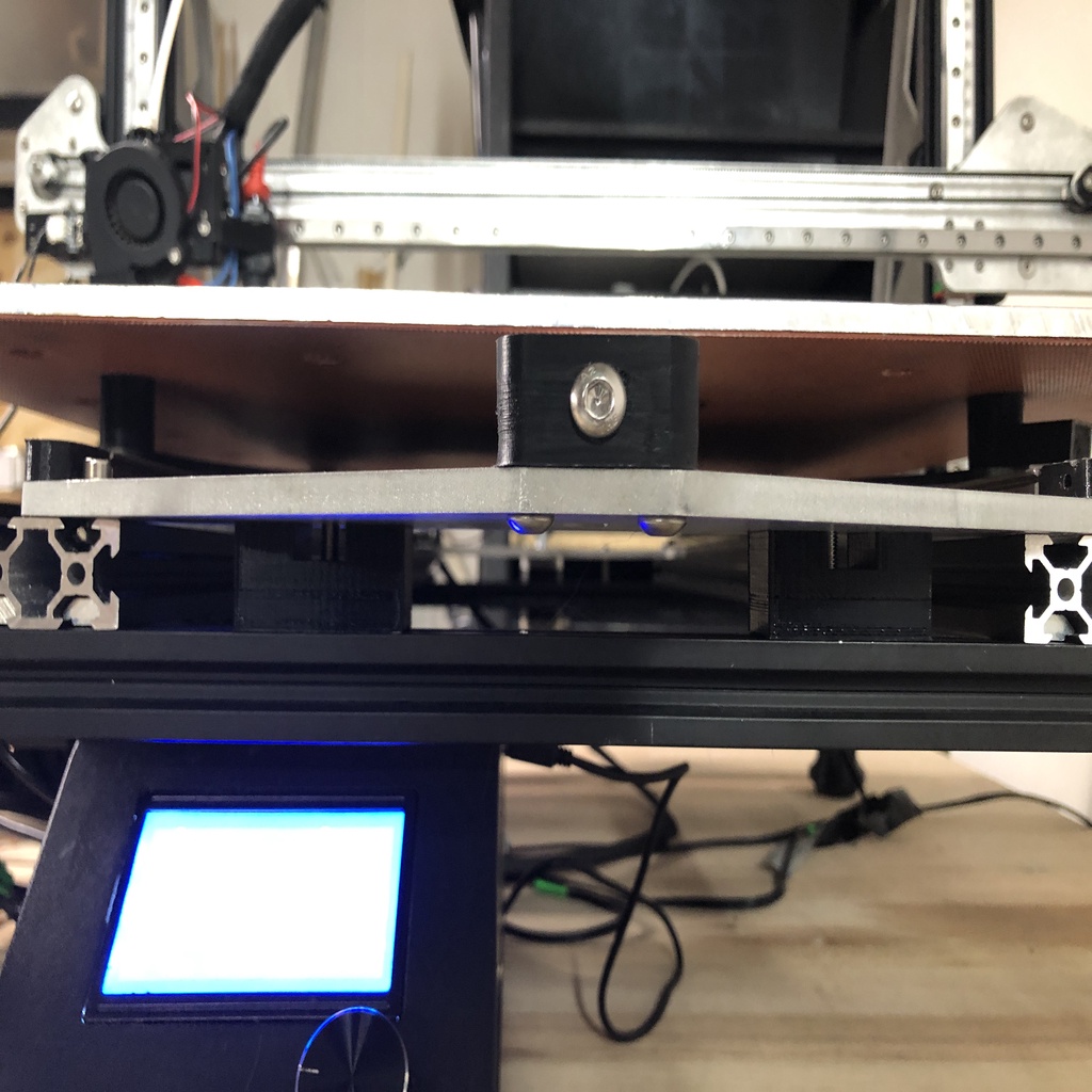 3DFUSED Y carriage sled to printer frame spacer