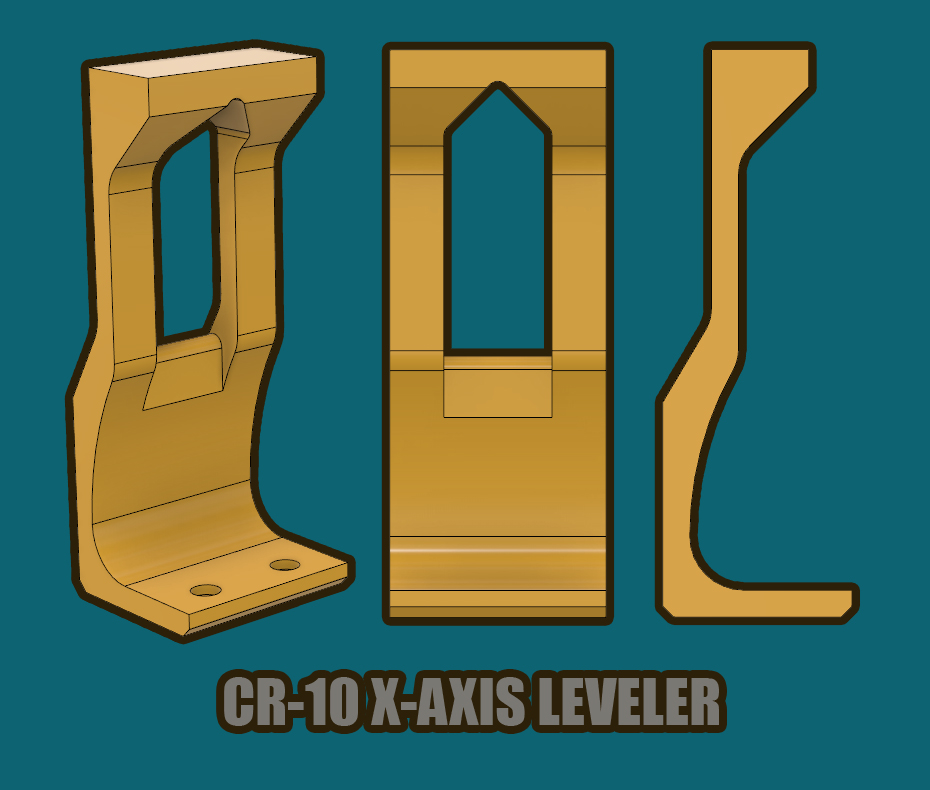 CR-10 X Axis Level Guide