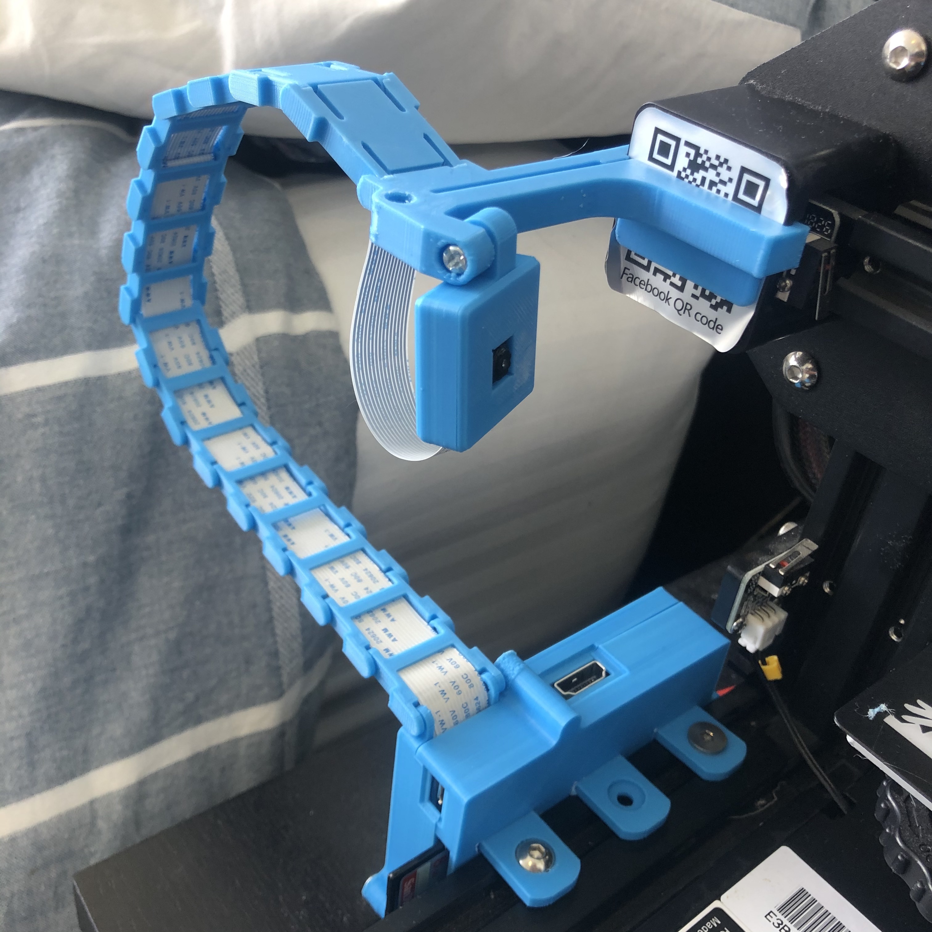Ender 3 Side-Mounted Pi 1 B Case