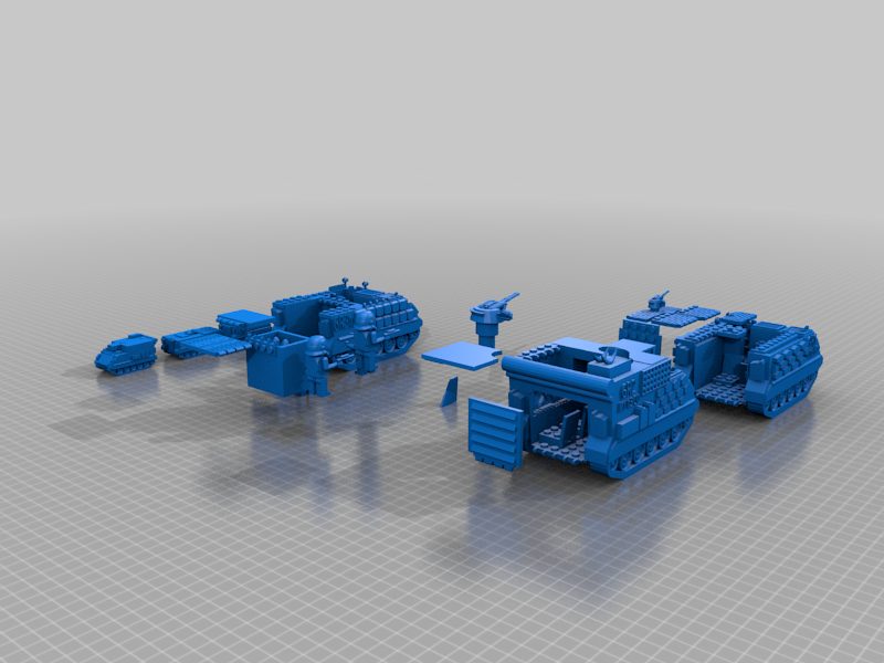 LEGO ARMY M113 MISSΙLES TANK(COMPATIBLE)