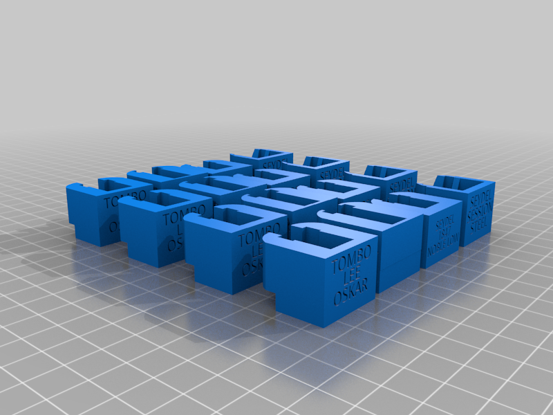 Triple Harmonica Holder: Variable Models