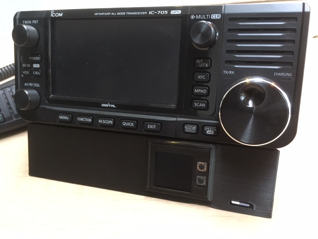 DigiPi dock for Icom IC-705