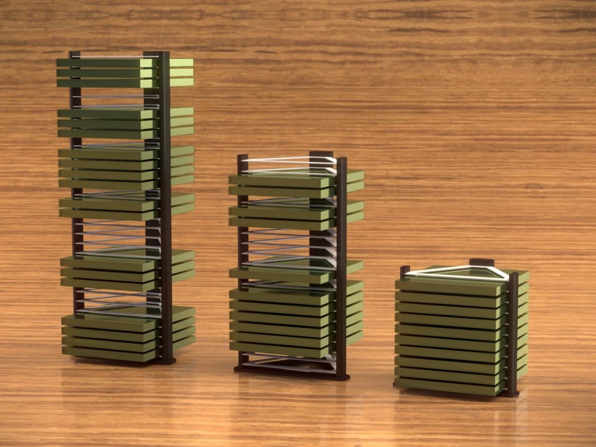 Scaleable CD Rack
