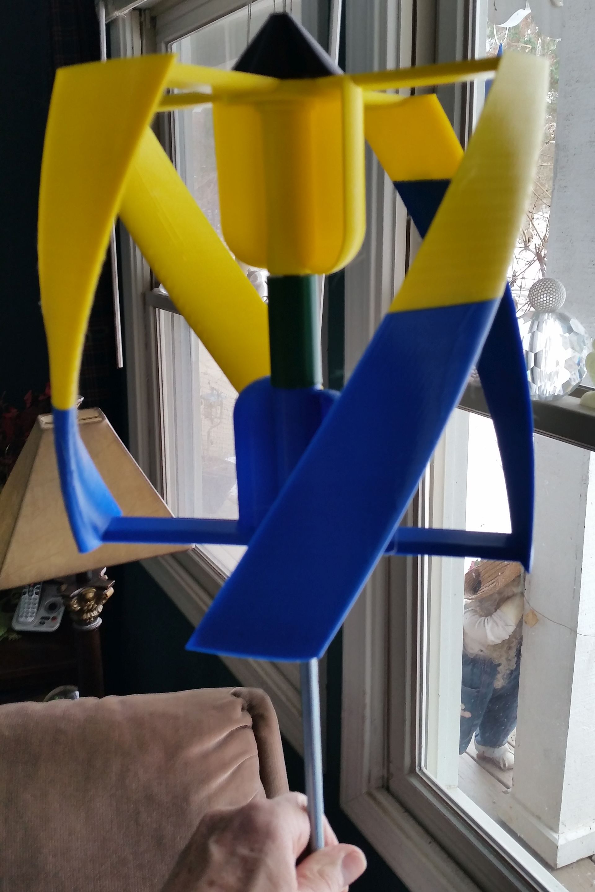 Vertical Wind Spinner