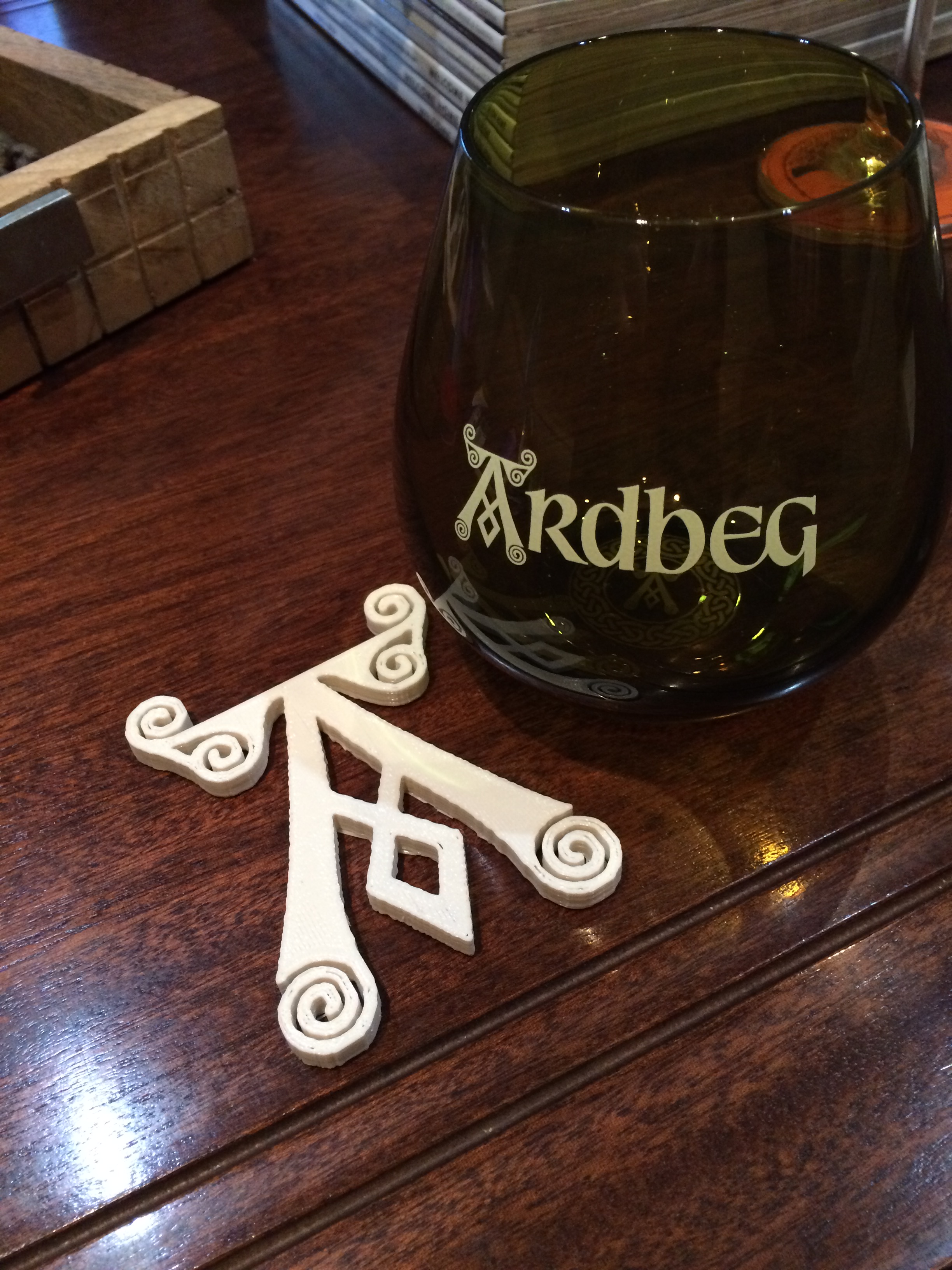 Ardbeg Logo - Whisky Coaster