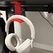 Underdesk headphone hook 3D model