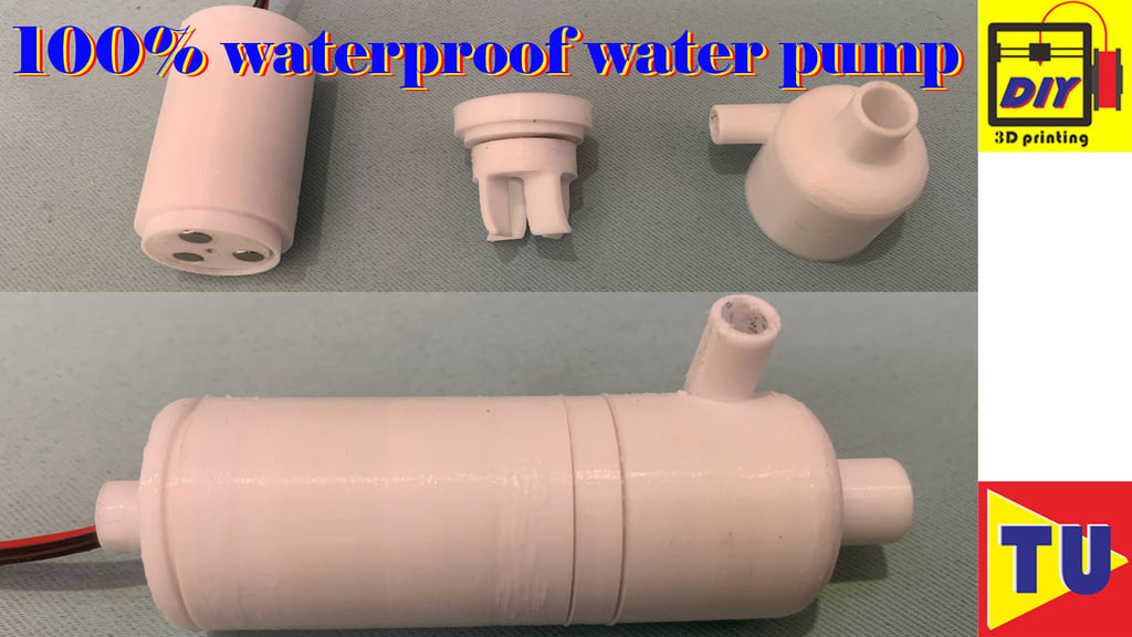 100% Waterproof Water Pump