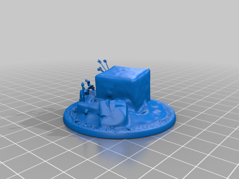 Cube Slime Mini Dnd
