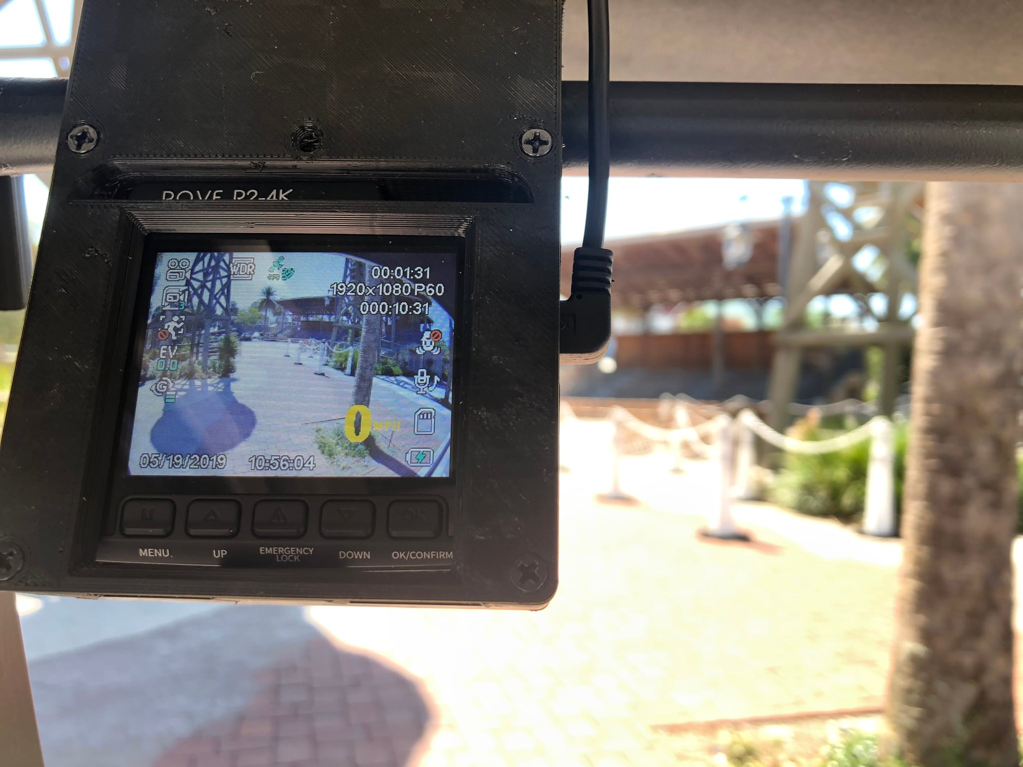 Golf Cart Dash Cam Mount