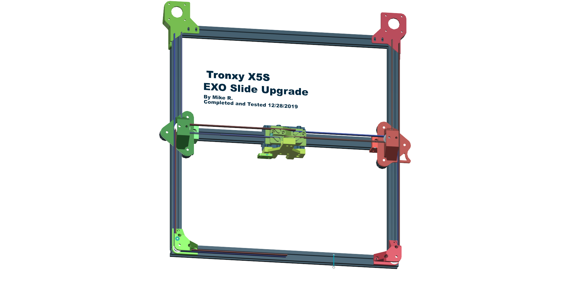 Tronxy X5S ( EXO Slide ) Mod