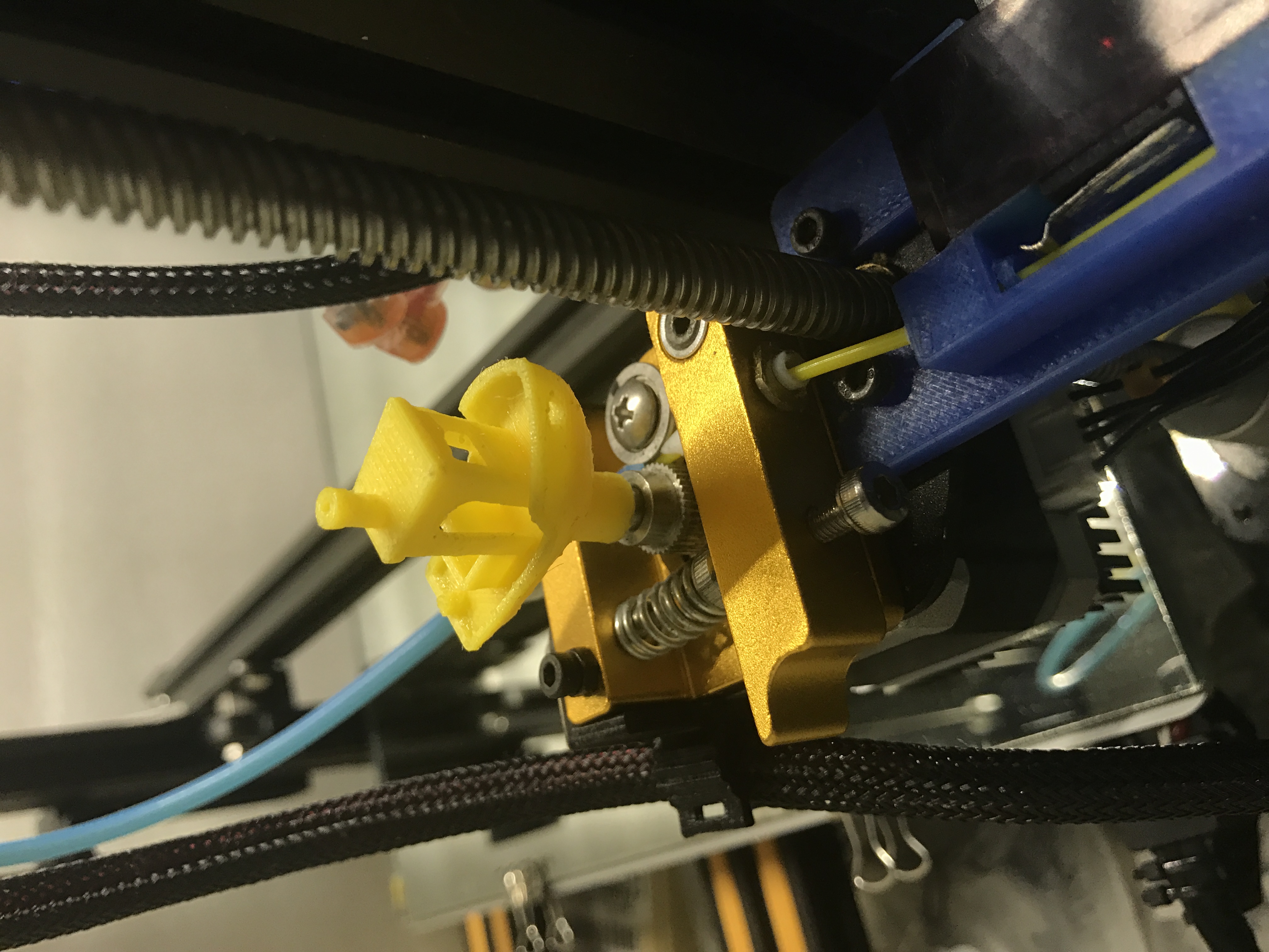 Benchy Extruder Spinner