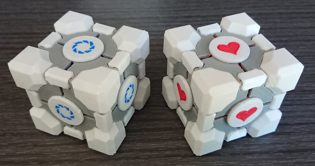 Weighted storage/companion cube