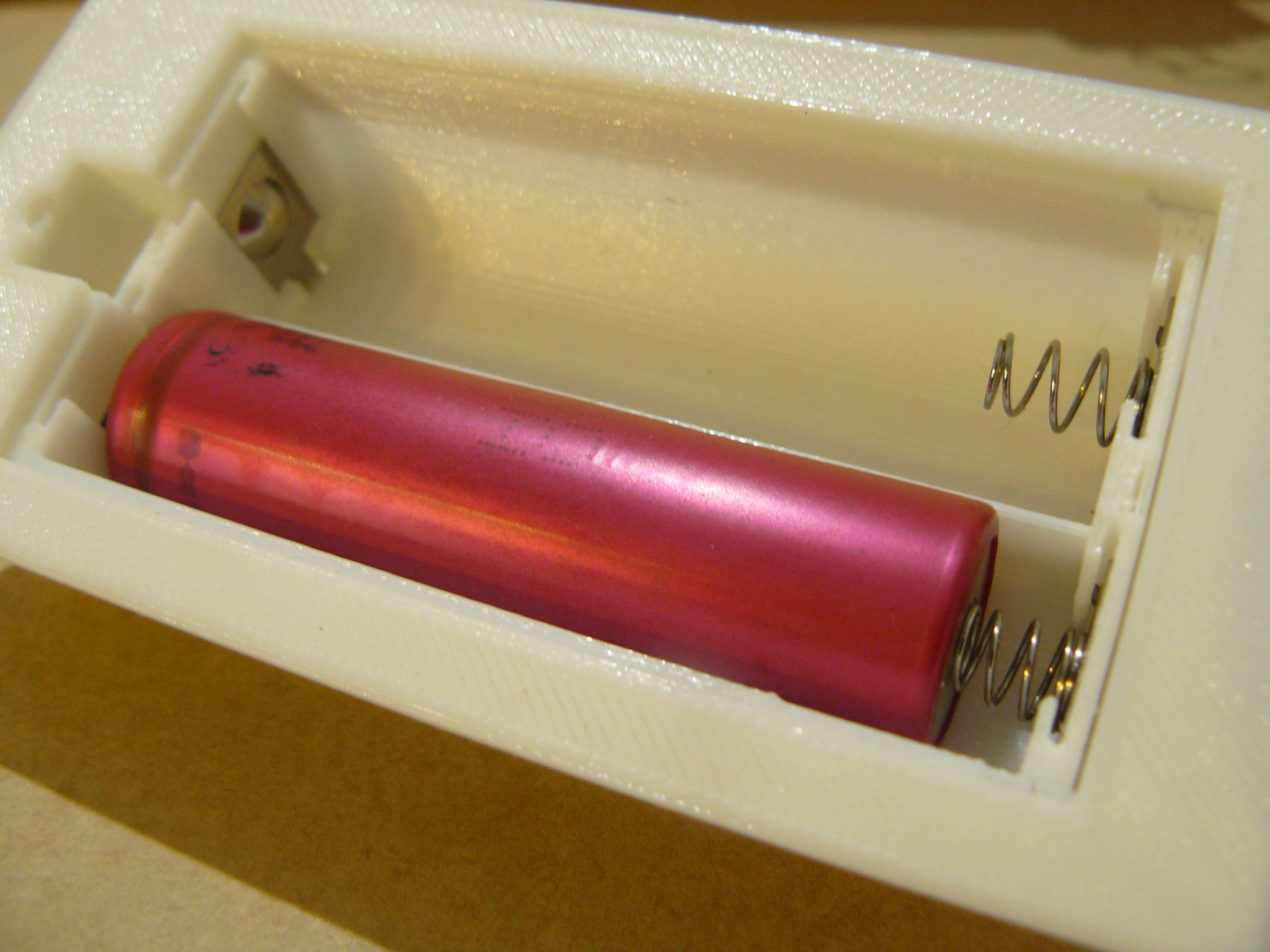 18650 Battery Boxes with Snap Lids, 1x to 4x Cells