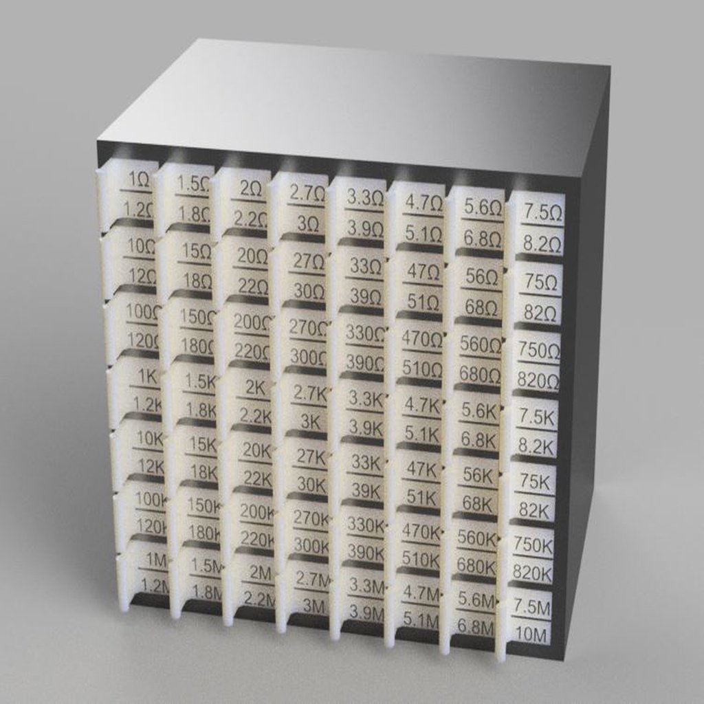 Resistor Storage Cabinet