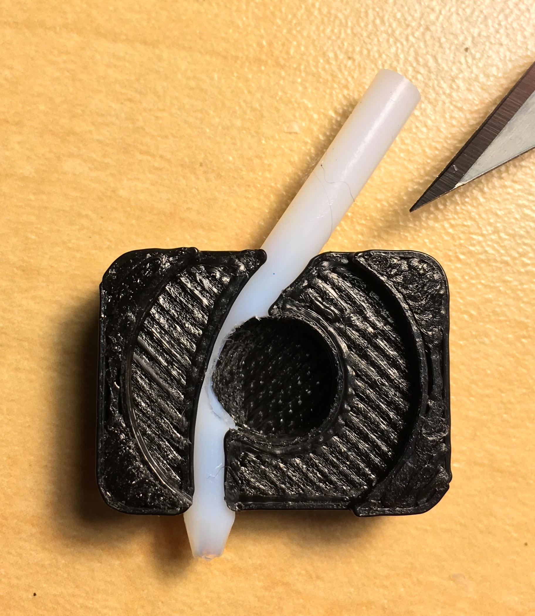 Mod to enable Up!/Afina to print Ninjaflex