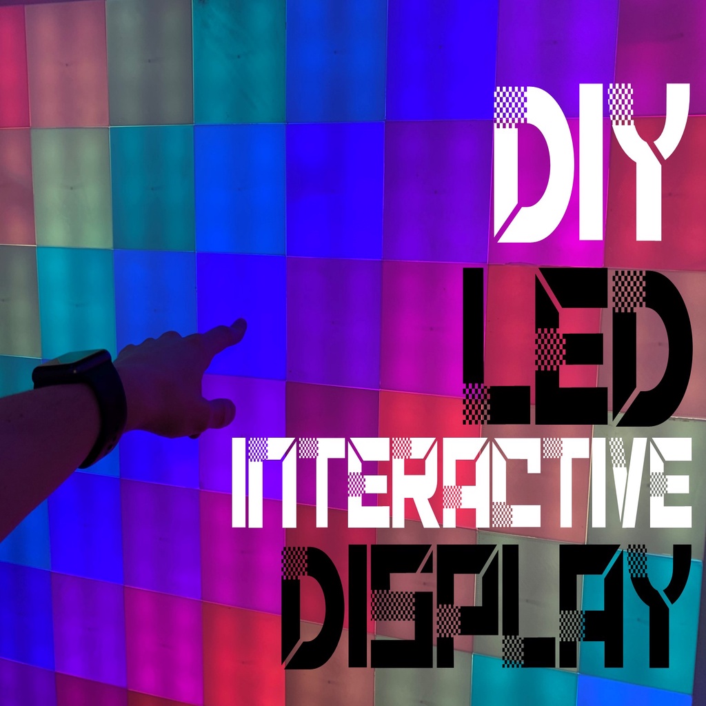 Interactive LED Tile Wall