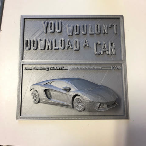 You Wouldn't Download a Car