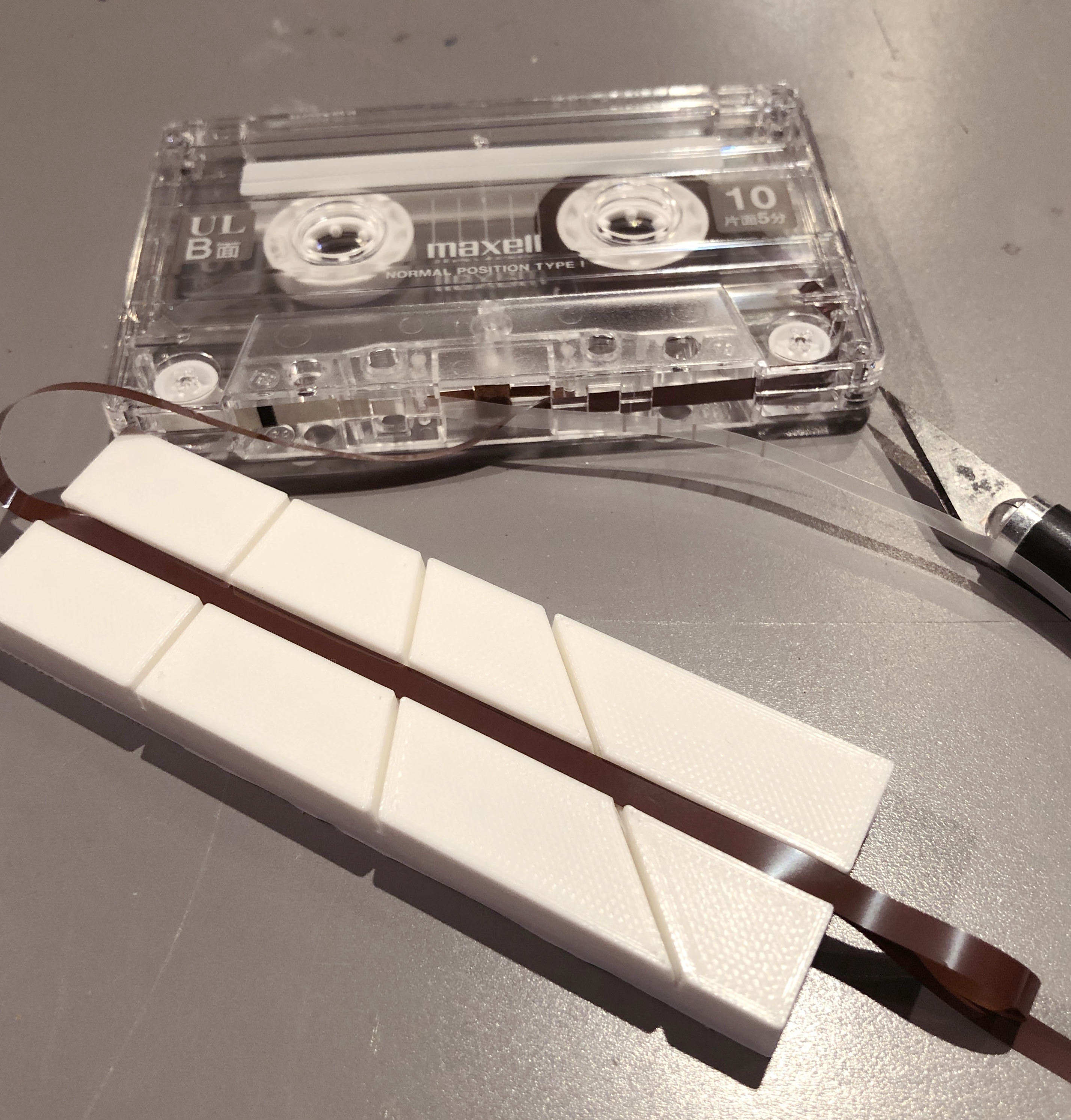 Customizable Tape Splicing Block