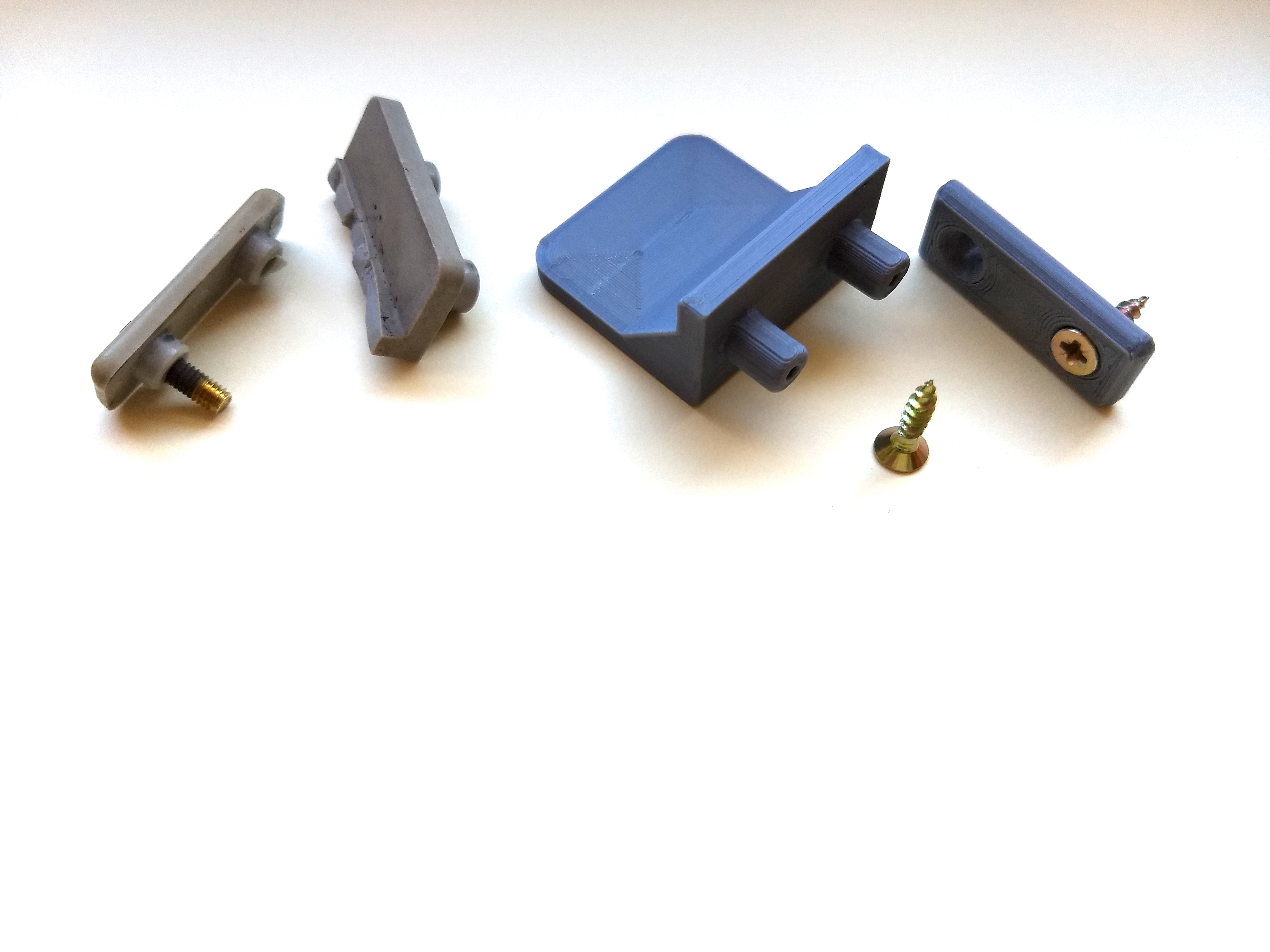 Roller shutter end stop replacement
