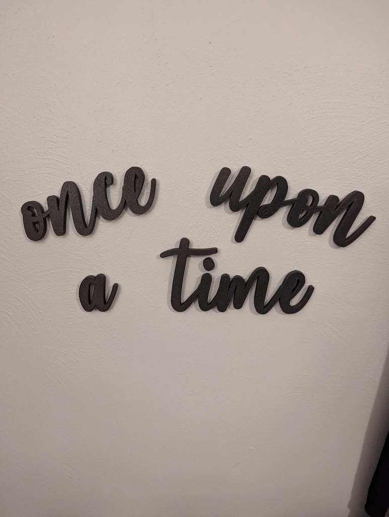 Once Upon a Time Wall Art